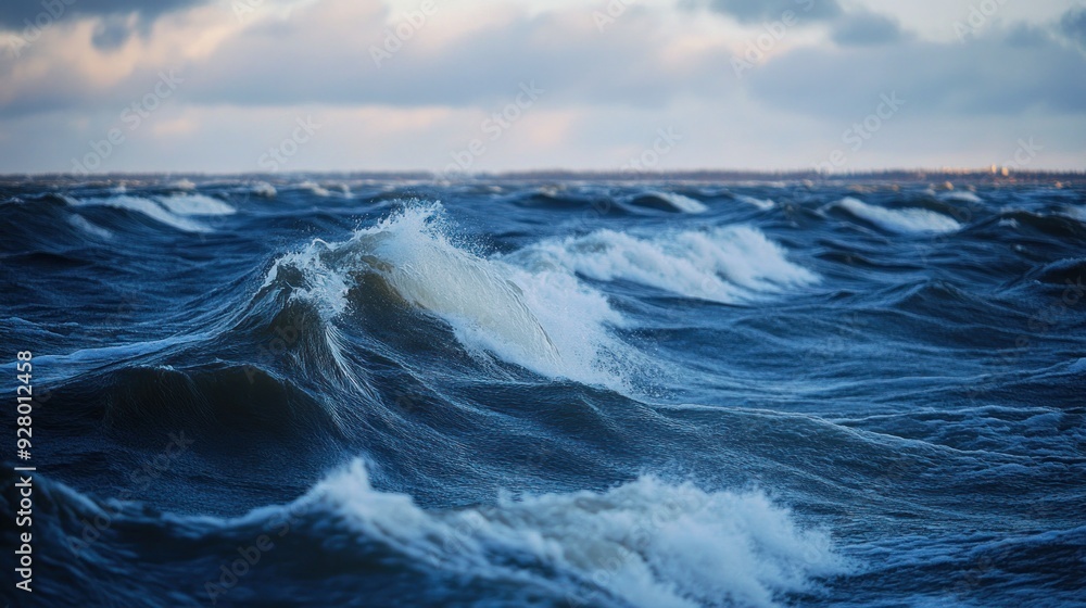 Fototapeta premium Turbulent Ocean Waves