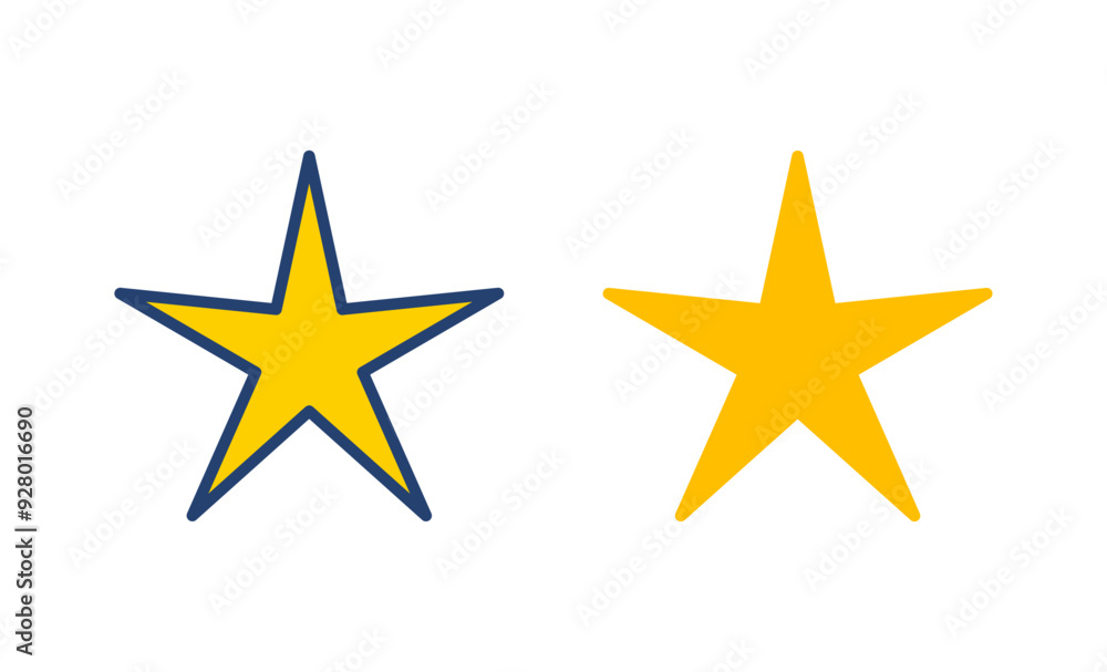 Star Icon vector. rating icon vector. favourite star icon Star Icon vector. rating icon vector. favourite star icon