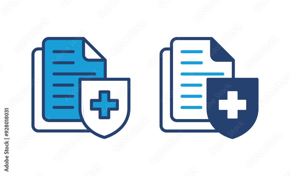 Medical insurance icon vector. health insurance icon Medical insurance icon vector. health insurance icon