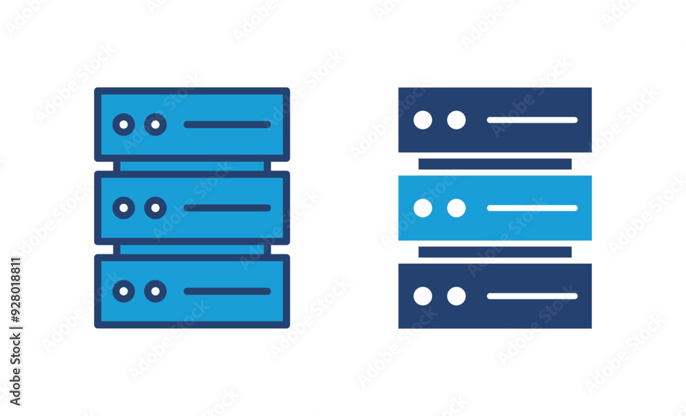 Database icon vector. database vector icon Database icon vector. database vector icon
