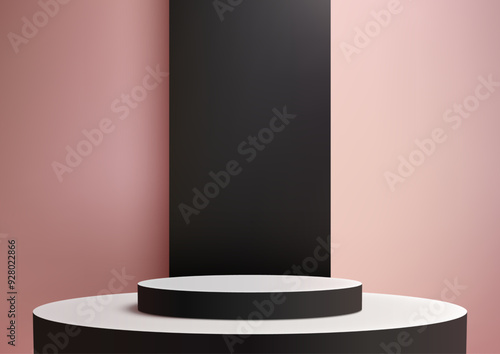 Minimalist Black Cylinder P...