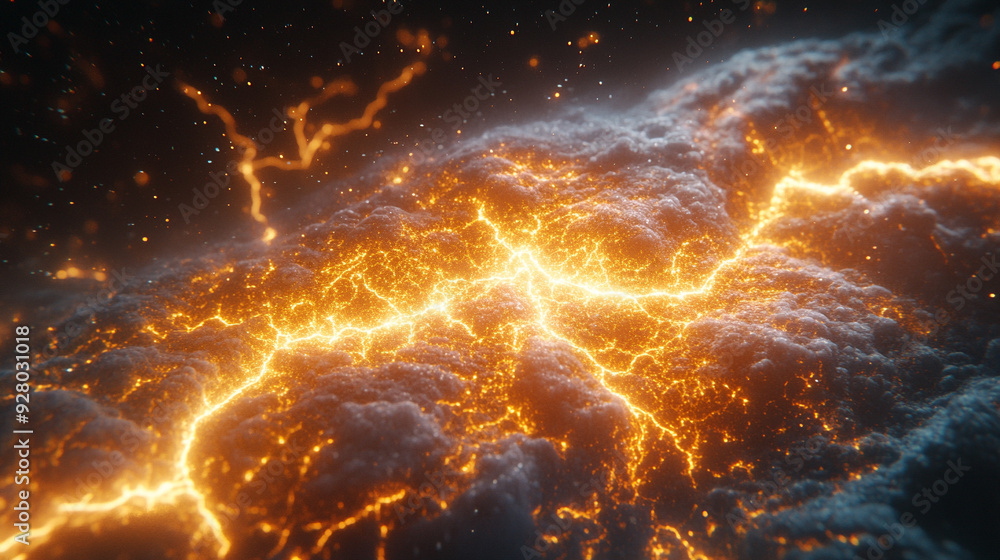 3D rendering of lightning strikes amid psychedelic colors and fluid splashes, symbolizing energy, transformation, and the fusion of natural elements with abstract creativity 3D rendering of lightning strikes amid psychedelic colors and fluid splashes, symbolizing energy, transformation, and the fusion of natural elements with abstract creativity