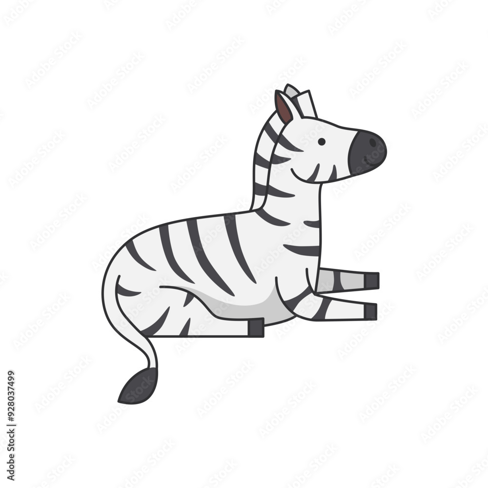 Obraz premium Zebra illustration