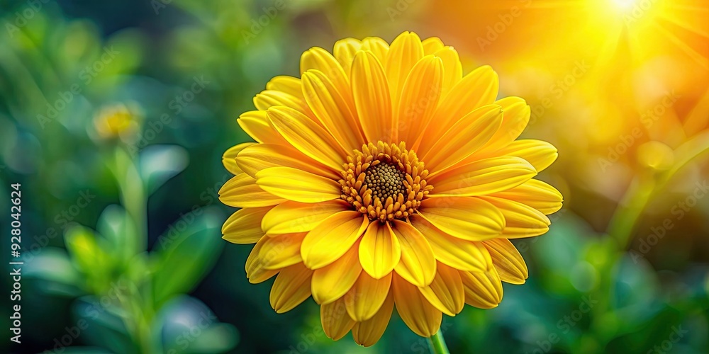 of a vibrant yellow flower blooming, flower,, yellow, vibrant, nature, beauty, spring, flora, garden, petals, botany of a vibrant yellow flower blooming, flower,, yellow, vibrant, nature, beauty, spring, flora, garden, petals, botany