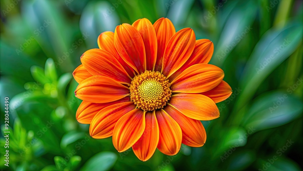 Vibrant orange flower with a bright yellow center, orange, flower, yellow, center, close-up, nature, botanical, bloom, petal Vibrant orange flower with a bright yellow center, orange, flower, yellow, center, close-up, nature, botanical, bloom, petal