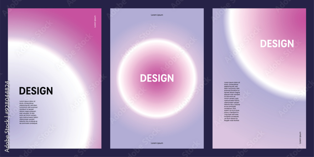 Abstract backgrounds with soft glowing circle shape in pastel pink purple gradient for modern and minimalist design Abstract backgrounds with soft glowing circle shape in pastel pink purple gradient for modern and minimalist design