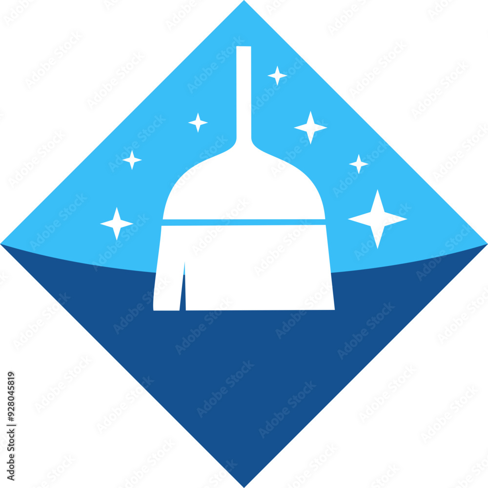 Obraz premium Cleaning Service Logo Icon Element