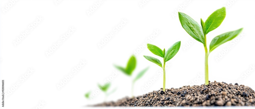 A vibrant image of young green plants growing from rich soil, symbolizing growth, nature, and sustainability in an inspiring way. A vibrant image of young green plants growing from rich soil, symbolizing growth, nature, and sustainability in an inspiring way.