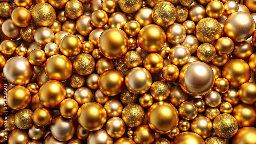Luxurious abstract texture of gold and golden balls , luxurious, abstract, texture, gold, shiny, glittering, metallic Luxurious abstract texture of gold and golden balls , luxurious, abstract, texture, gold, shiny, glittering, metallic