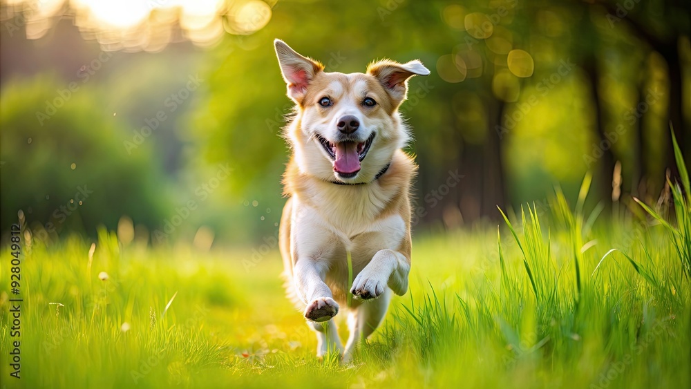 Mixed breed happy dog running in the grass, mixed breed, happy, dog, running, grass, play, outdoor, pet, animal, nature, joyful Mixed breed happy dog running in the grass, mixed breed, happy, dog, running, grass, play, outdoor, pet, animal, nature, joyful
