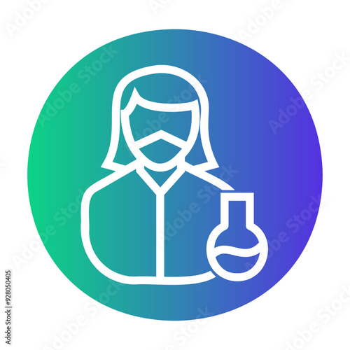 researcher profile Gradient icon