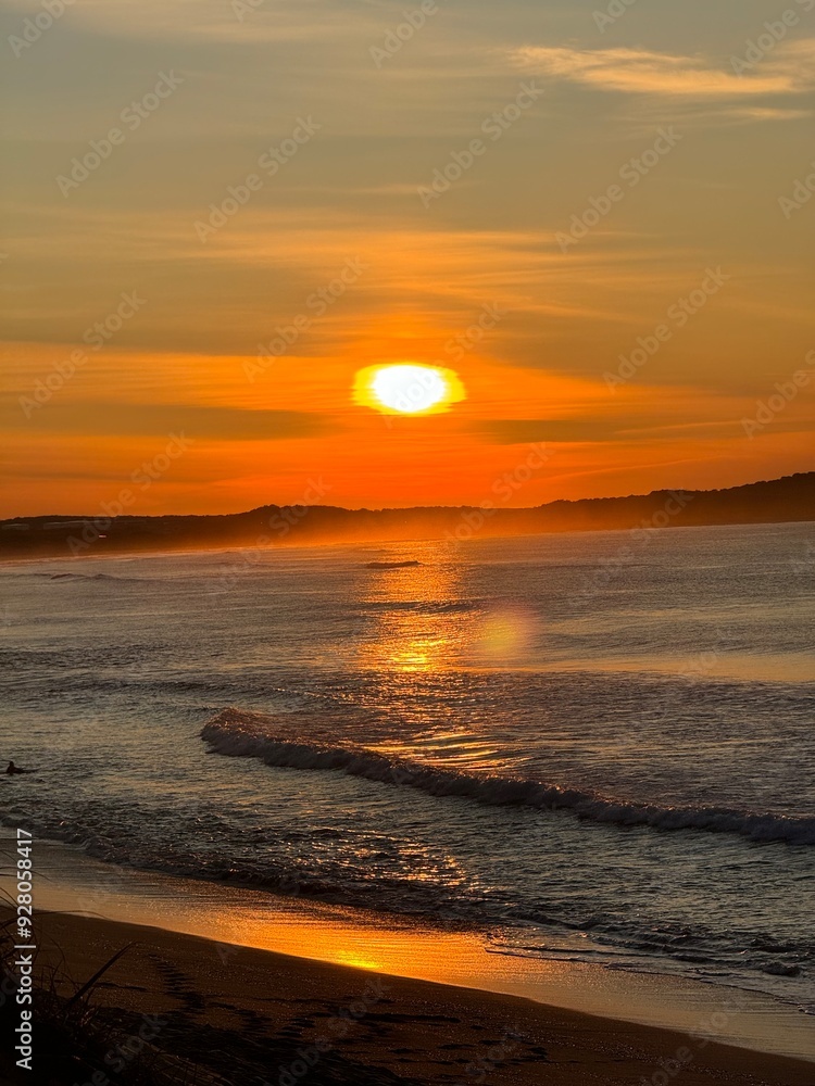 Obraz premium sunset on the beach
