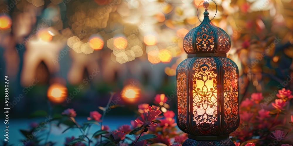 Vibrant Arabic Lantern Vibrant Arabic Lantern