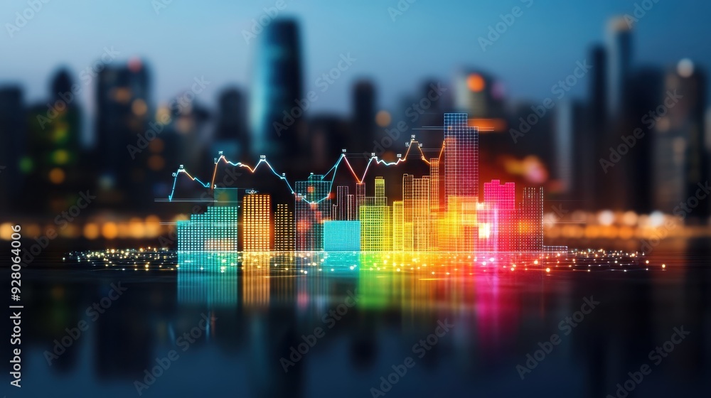 Quarterly Investment Heatmap: Seasonal Performance Visualization in Flat Design Illustration Quarterly Investment Heatmap: Seasonal Performance Visualization in Flat Design Illustration
