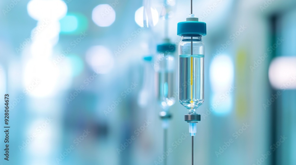Intravenous Drip in a Medical Setting Intravenous Drip in a Medical Setting