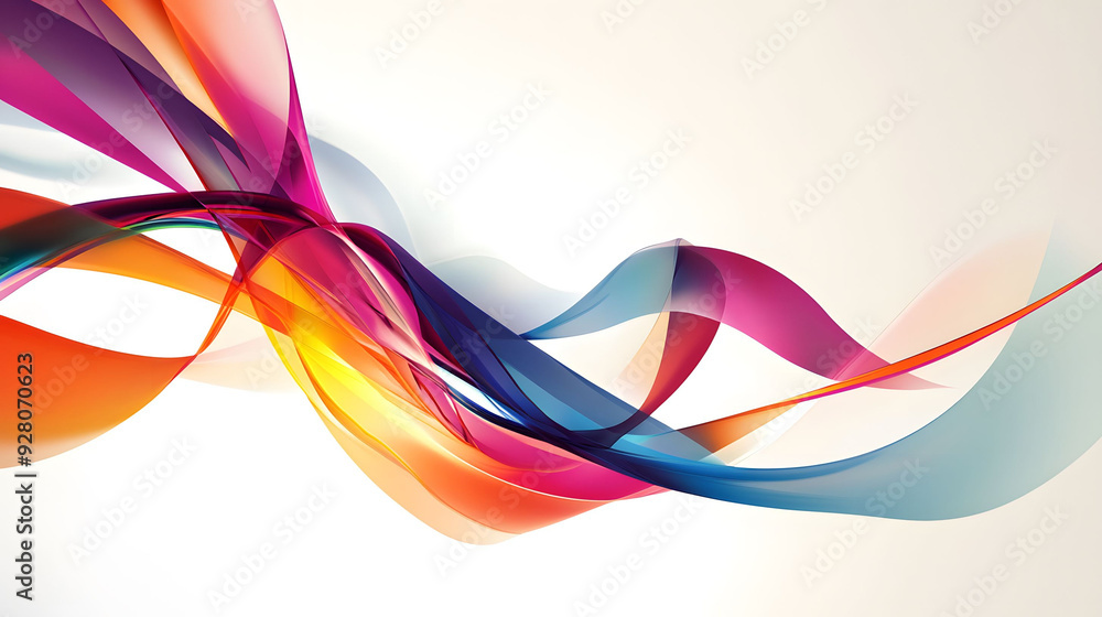 Abstract Ribbon Background with element of Colorful Ribbon Abstract Ribbon Background with element of Colorful Ribbon