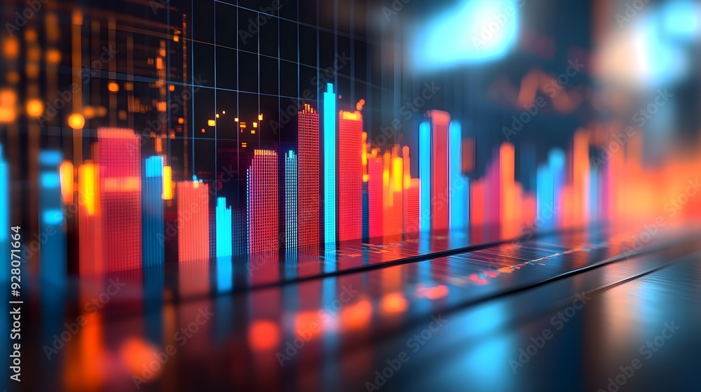 3D Rendered Trend in Company s Operating Income Reflecting Improving Efficiency 3D Rendered Trend in Company s Operating Income Reflecting Improving Efficiency