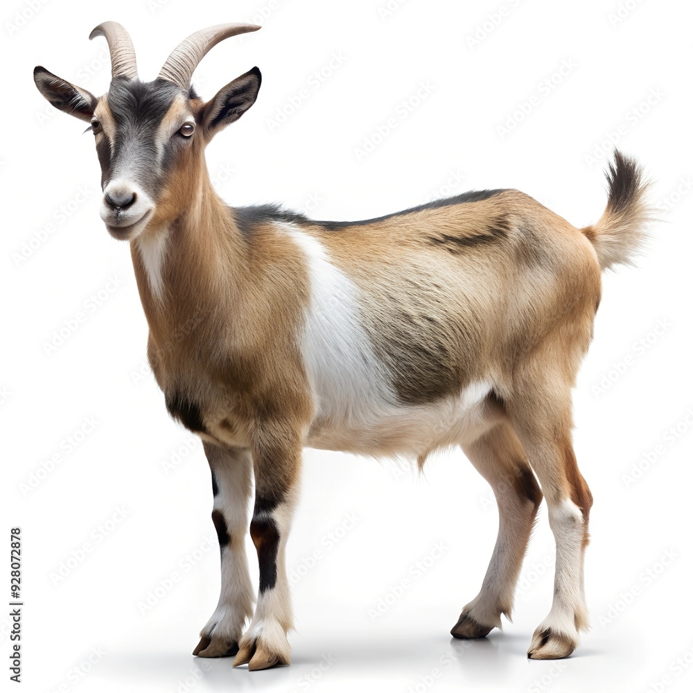 goat isolated on white background goat isolated on white background