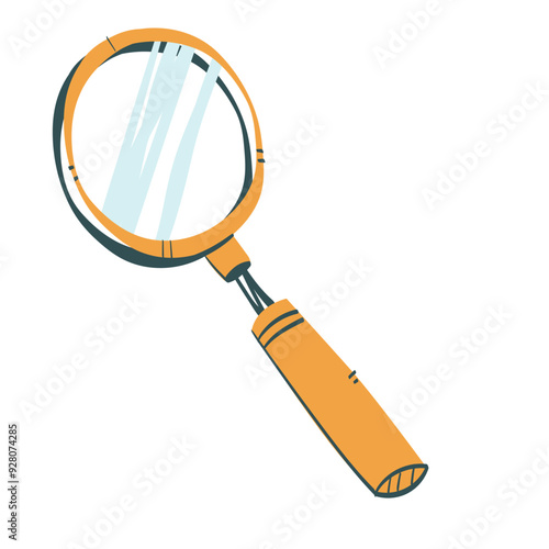 Magnifying Glass for Back to School Icon