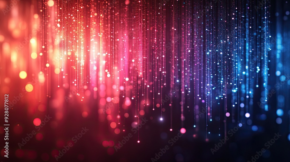 Vibrant Abstract Light Patterns. Colorful Digital Art concept Vibrant Abstract Light Patterns. Colorful Digital Art concept
