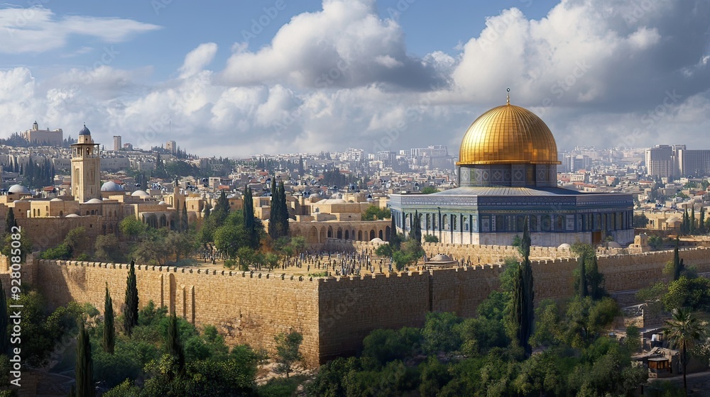 Fototapeta premium dome of the rock