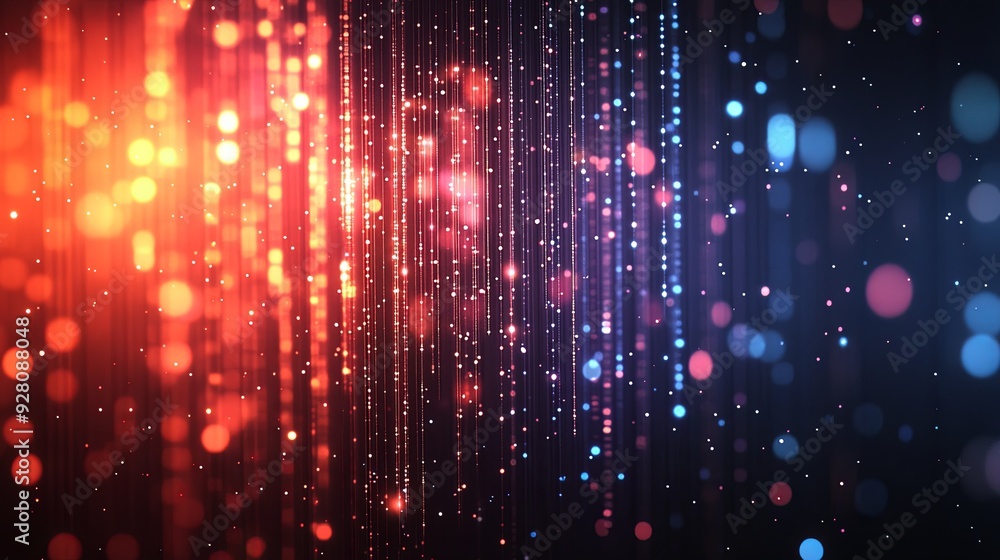 Vibrant Futuristic Lights. Abstract technology concept Vibrant Futuristic Lights. Abstract technology concept