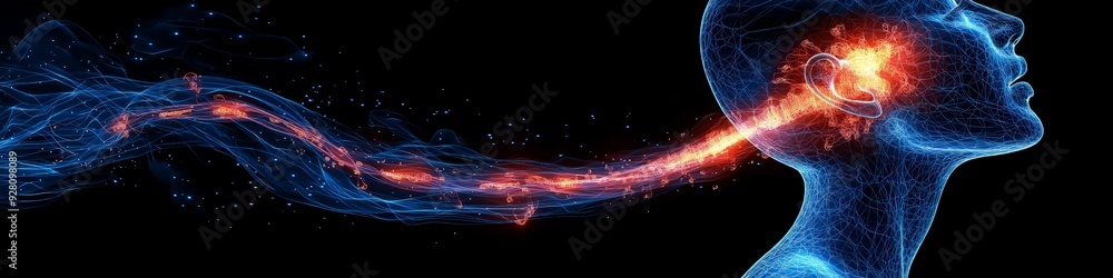 A creative portrayal of the mind's energy flow, showcasing vibrant colors and dynamic patterns, symbolizing thought and innovation. A creative portrayal of the mind's energy flow, showcasing vibrant colors and dynamic patterns, symbolizing thought and innovation.