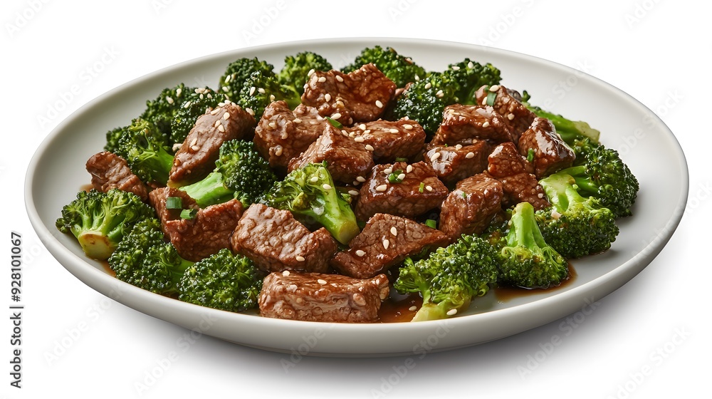 Classic Beef and Broccoli Stir-Fry with Sesame Seeds Classic Beef and Broccoli Stir-Fry with Sesame Seeds