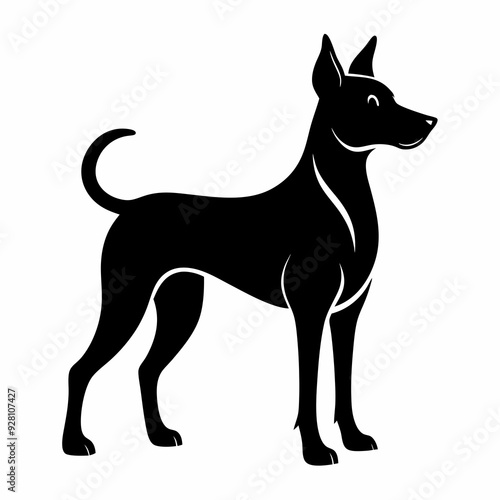  dog silhouette vector ,Dogs and puppies in different breed, corgi, golden retriever, poses, sitting, standing