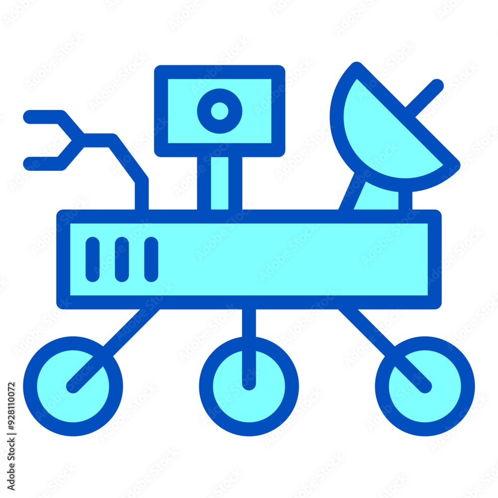 Mars Rover for Space Icon Mars Rover for Space Icon