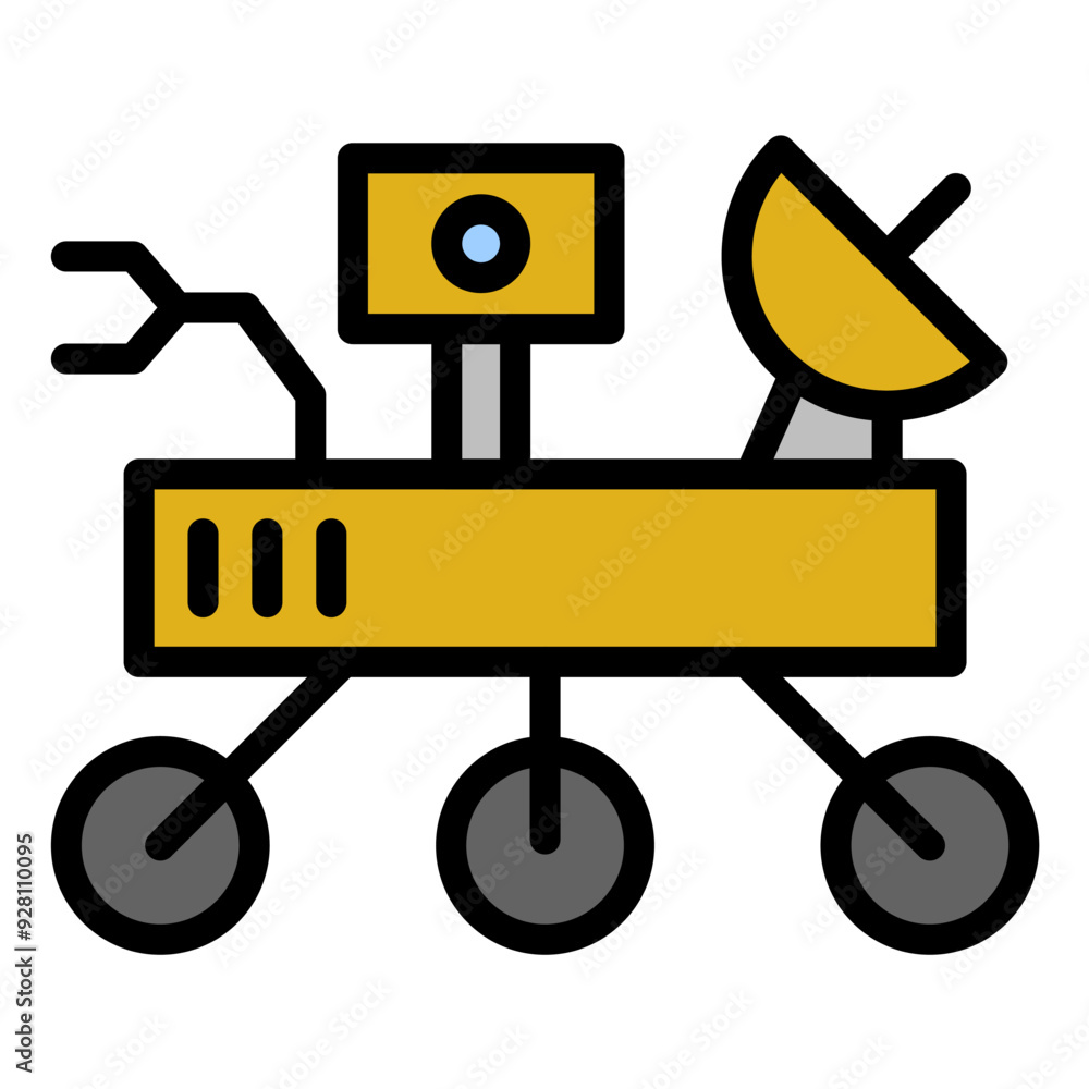 Mars Rover for Space Icon Mars Rover for Space Icon
