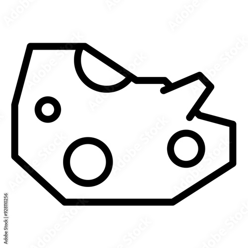 Meteorit for Space Icon