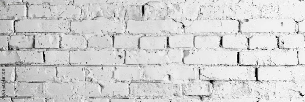 Distressed White Brick Wall Texture Distressed White Brick Wall Texture