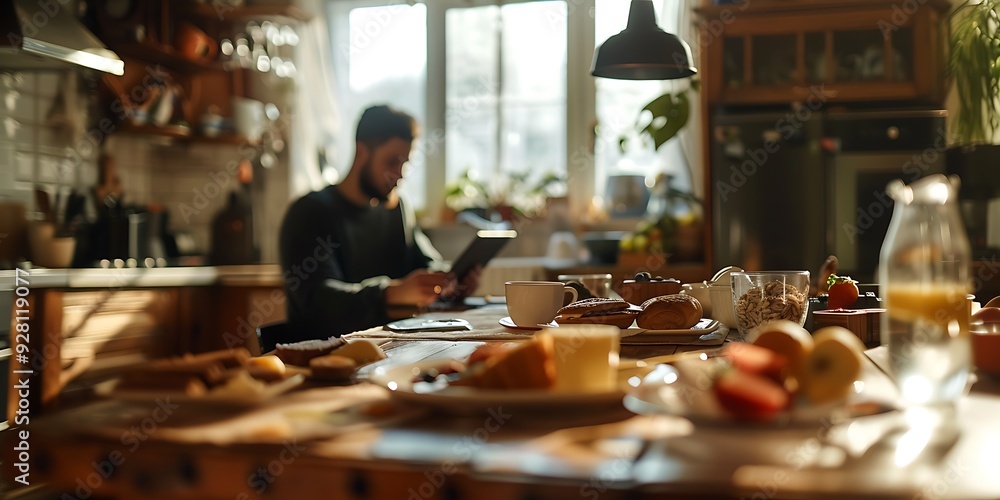 couple in restaurant