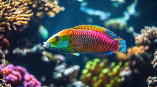 Vibrant Rainbow Fish