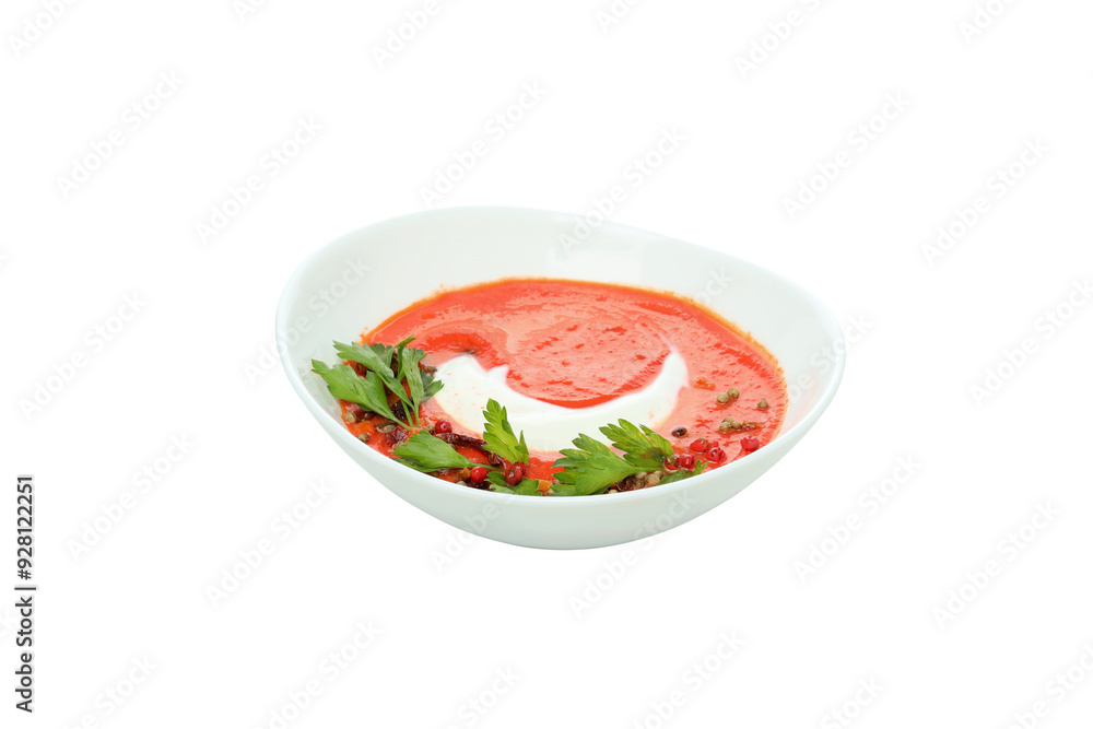 PNG, Tomato soup, isolated on white background PNG, Tomato soup, isolated on white background