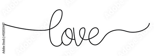hand drawn love icon cursive text i love you. vector ilustraton.