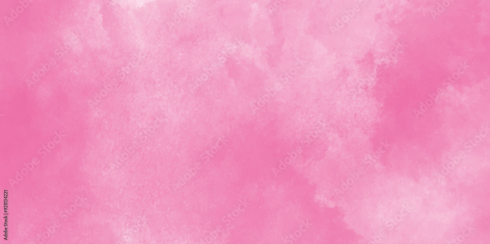 Obraz premium pink background with hot pink grunge texture,modern design with pink grunge and marbled cloudy design, Watercolor abstract painting with pastel colors,Beautiful pink paper texture background with spac