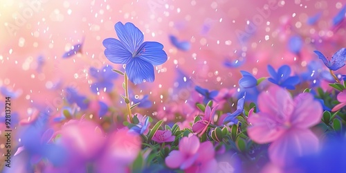 violet flowera