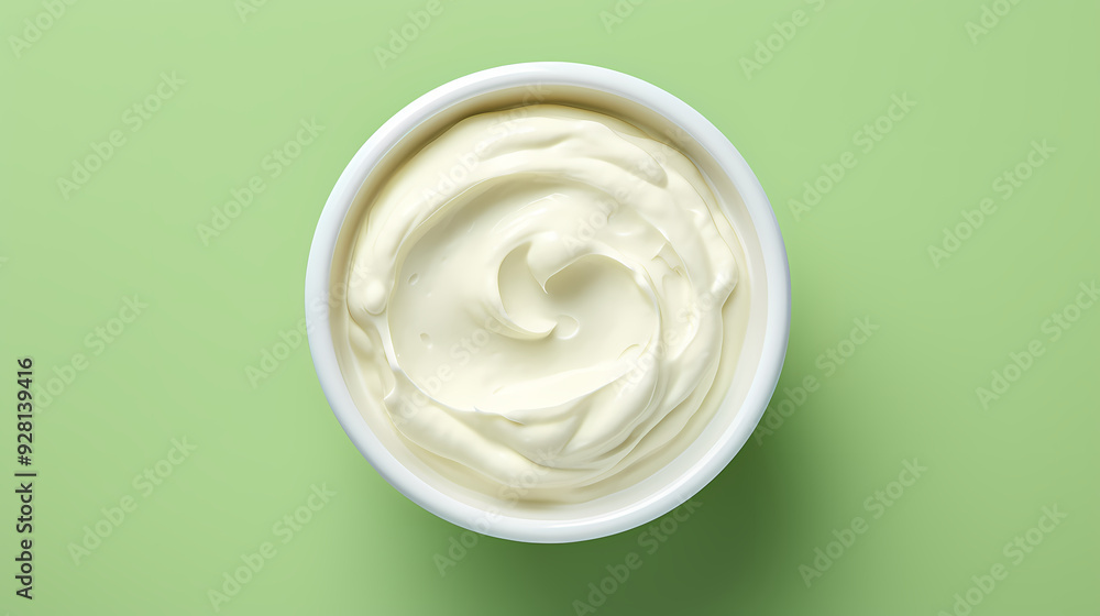 Mayonnaise in bowl Mayonnaise in bowl