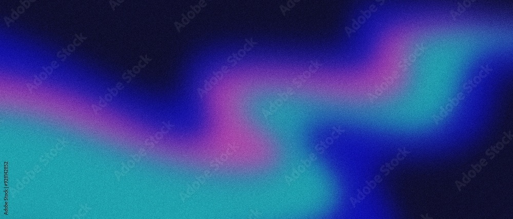 Abstract background with turquoise pink blue gradient on dark background, grain, waves, grunge noise, website banner design, copy space Abstract background with turquoise pink blue gradient on dark background, grain, waves, grunge noise, website banner design, copy space