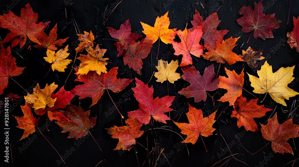 Maple leaves Maple leaves