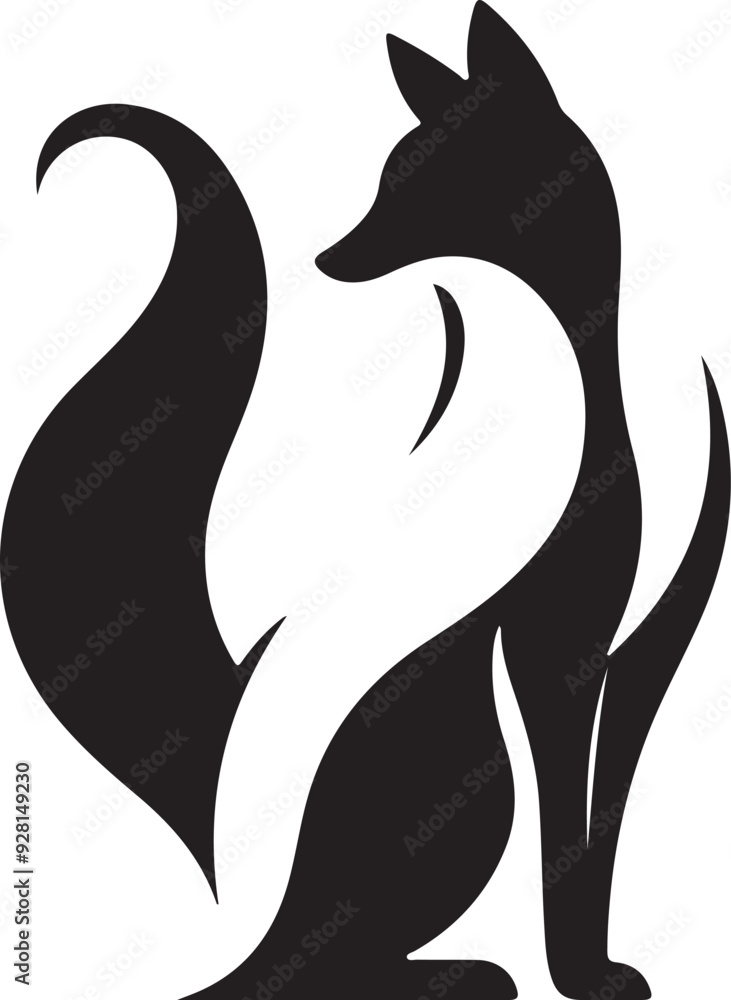 Fox vector illustration Fox vector illustration