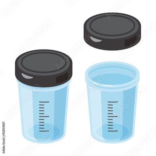 中身のないプロテインシェイカーセット