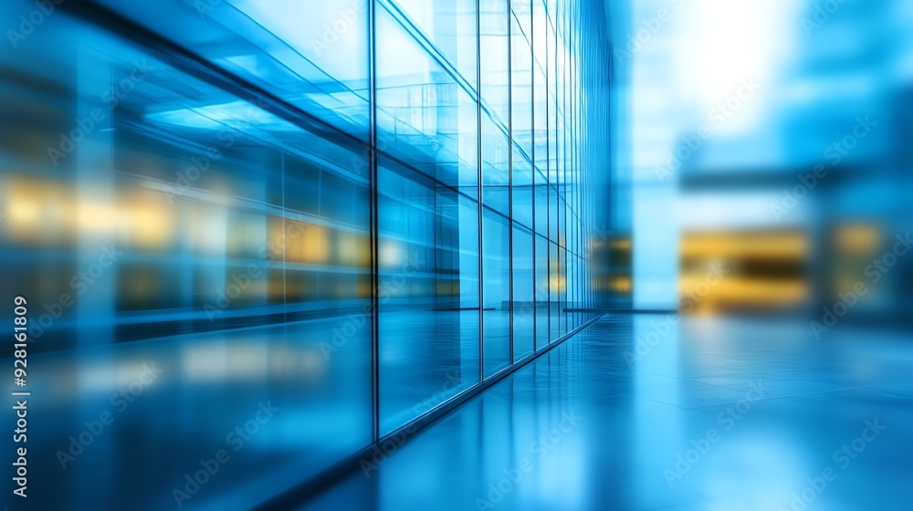 Glass Wall Reflection Glass Wall Reflection