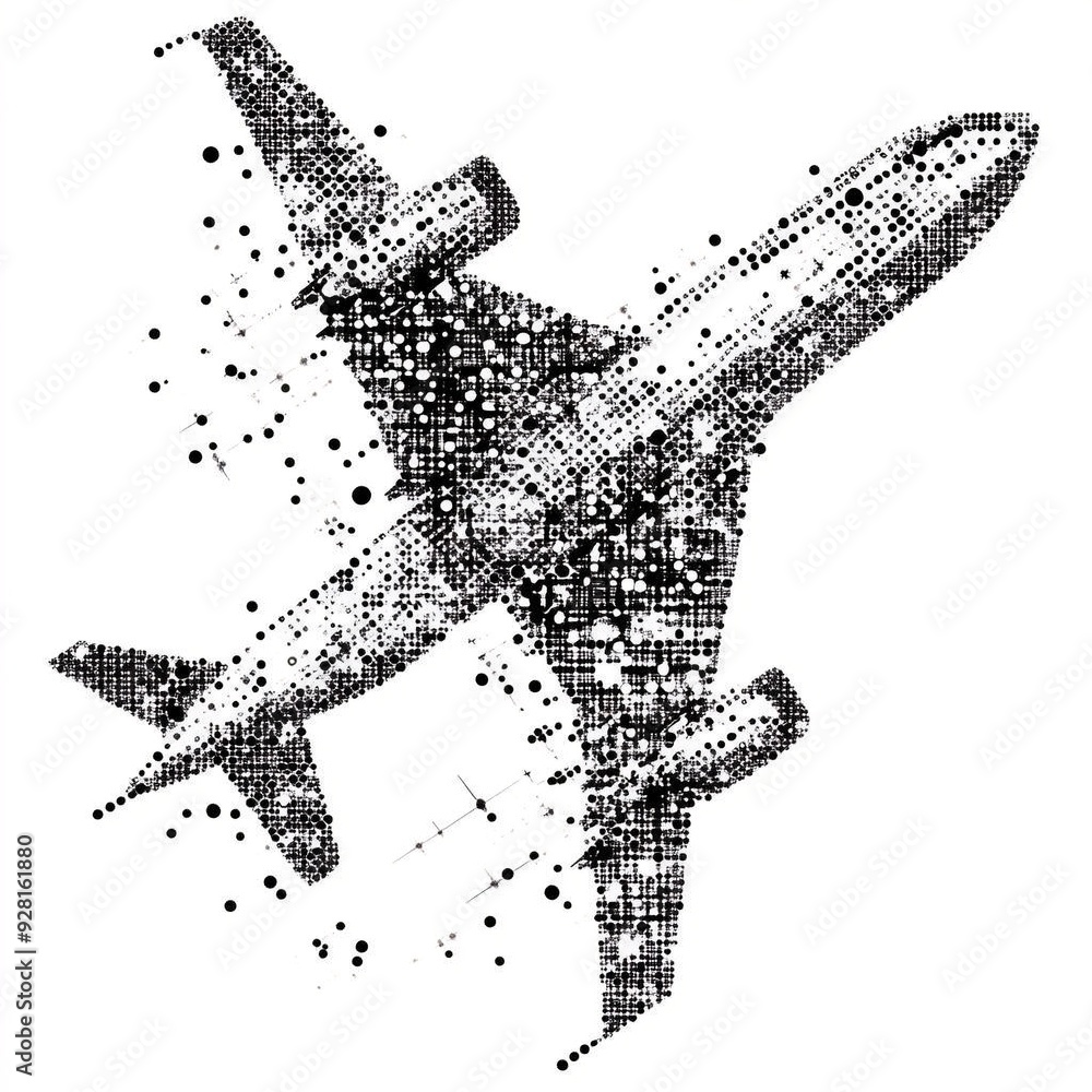 Hand-Drawn Airplane Illustration in Flight: Detailed Aviation Sketch, Aircraft Drawing, Pencil Art, Aerodynamic Design Hand-Drawn Airplane Illustration in Flight: Detailed Aviation Sketch, Aircraft Drawing, Pencil Art, Aerodynamic Design