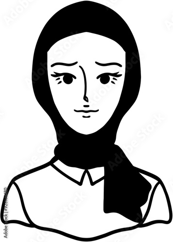 Modern Woman in Stylish Hijab