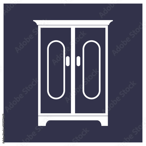 wardrobe icon design