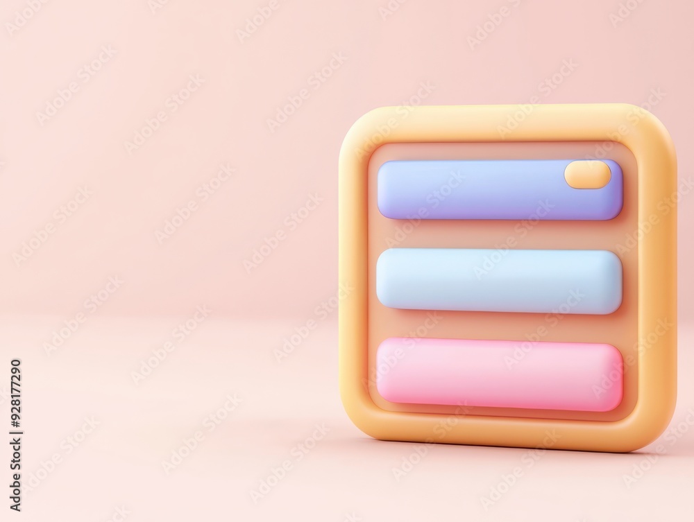 Colorful pastel buttons on a soft background, ideal for digital design projects and UI elements, conveying a playful aesthetic. Colorful pastel buttons on a soft background, ideal for digital design projects and UI elements, conveying a playful aesthetic.