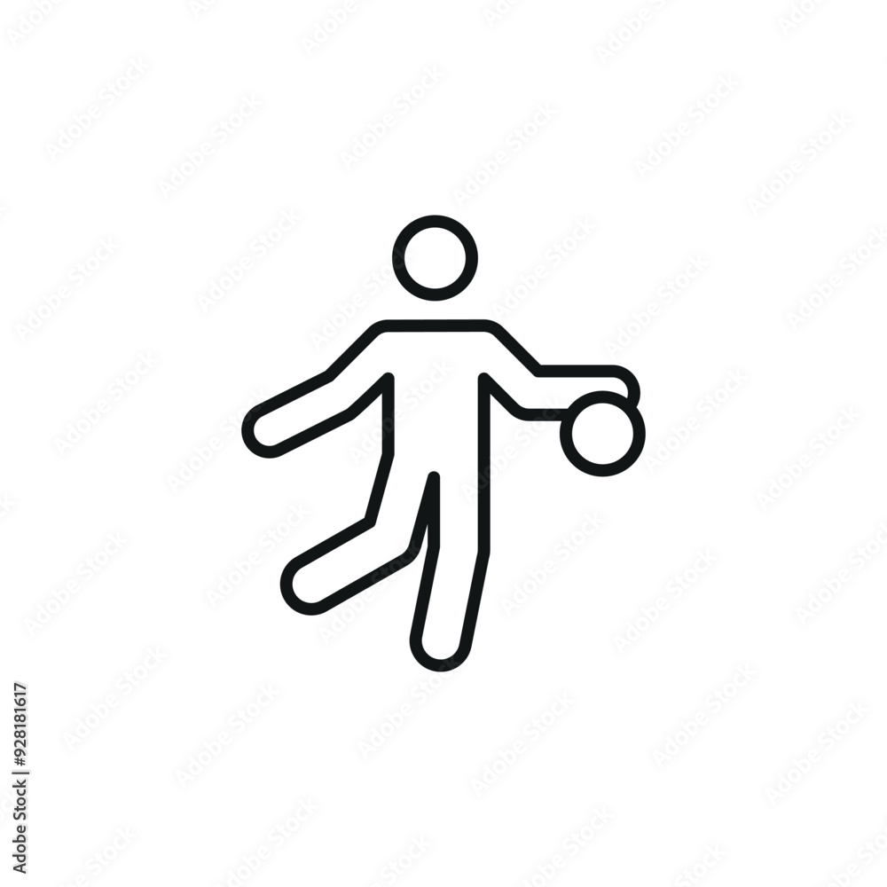 Basketball player icon. Simple basketball player icon for social media, app, and web design. Vector illustration. Basketball player icon. Simple basketball player icon for social media, app, and web design. Vector illustration.